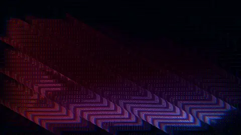 ASCII Mesh Stripes