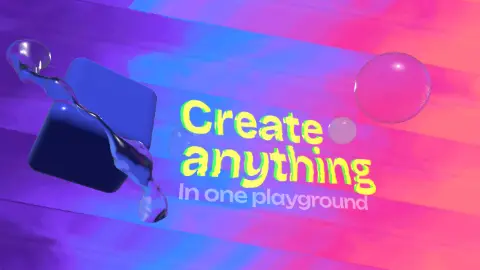 Create anything